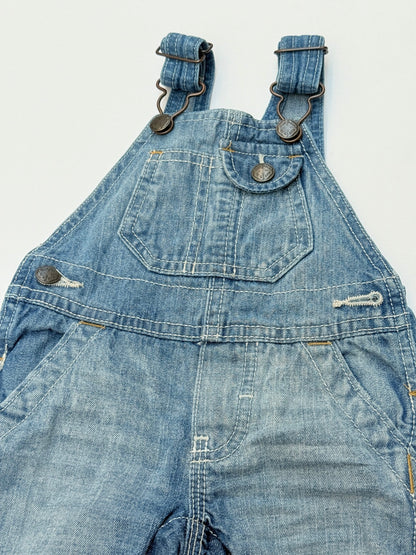 OshKosh B'gosh Denim Overalls 3 Months