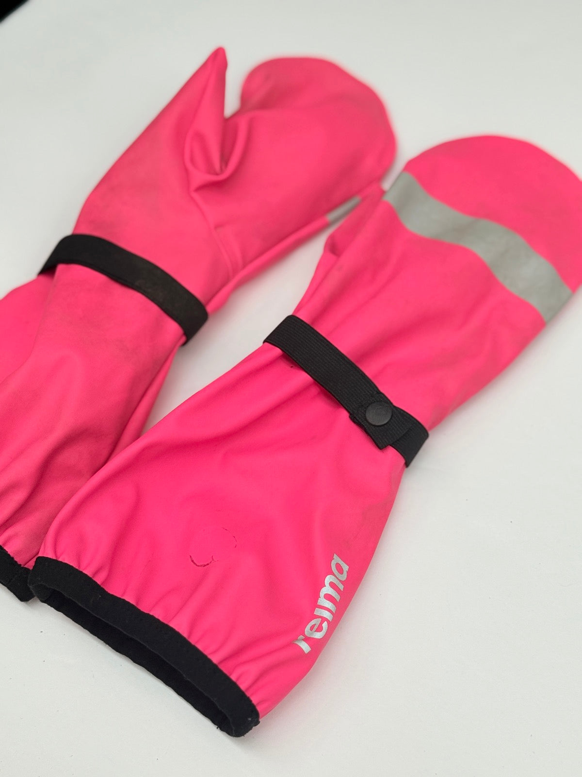 Reima Pink Rain not lined Mittens Size 4-6