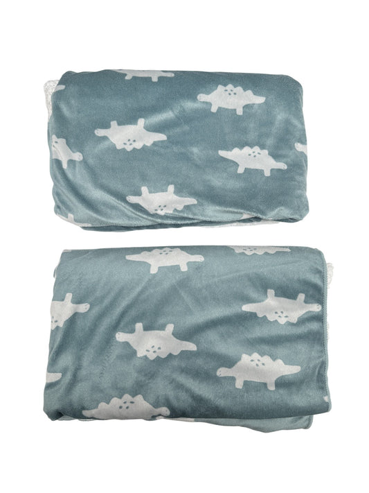 Dinosaur Print Fleece Blanket - Sold Individually