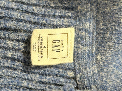 Baby Gap Blue Shawl Collar Cardigan Size 4Y