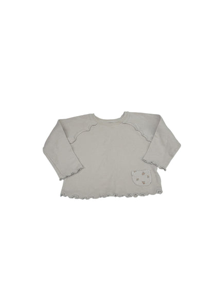 Easy-Peasy Waffle Knit Top 2T
