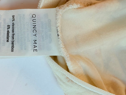 Quincy Mae Strawberry Zip Footie Sleeper NB