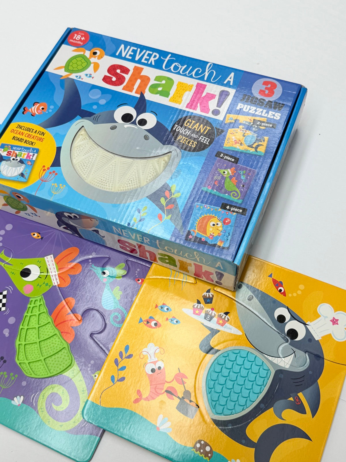 Never Touch a Shark Jigsaw Puzzle Set