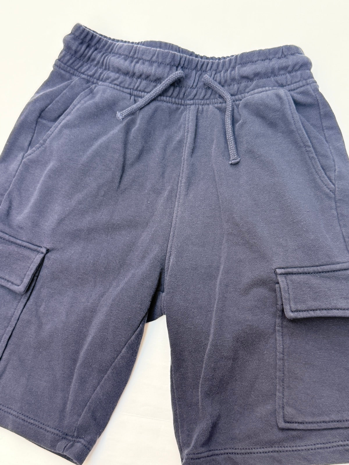 H&M Navy Cargo Shorts Size 7-8Y