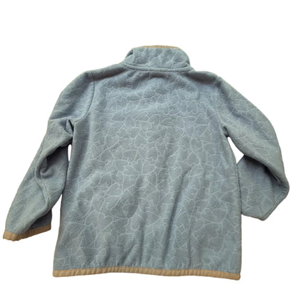 Joe Fresh Blue Fleece Zip Jacket Size 4