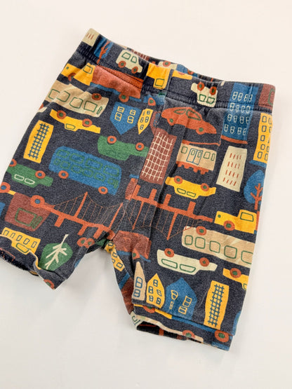 Old Navy City Vehicles Print Shorts 4T