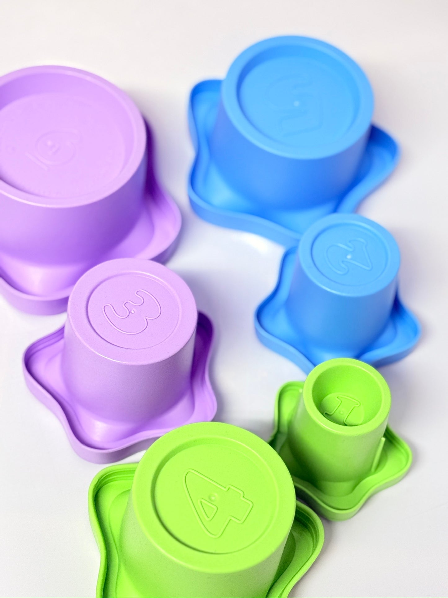 Green Toys - Stacking Counting Stars Set of 6
