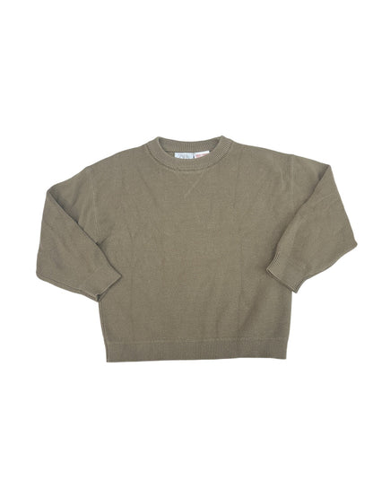 Zara Tan Knit Crewneck Sweater 3T