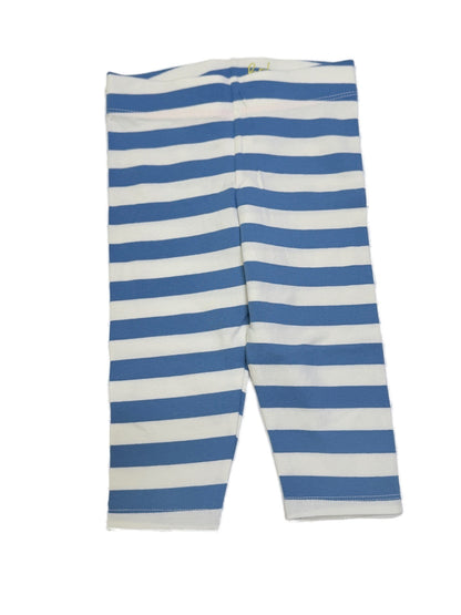 Boden Blue Stripe Leggings 3-4Y