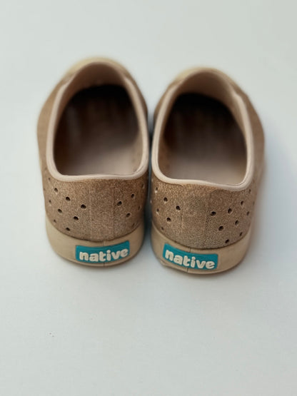 Native Jefferson Glitter Slip-On Shoes C9
