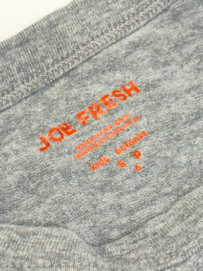 T-shirt gris renard Joe Fresh Canada taille 6