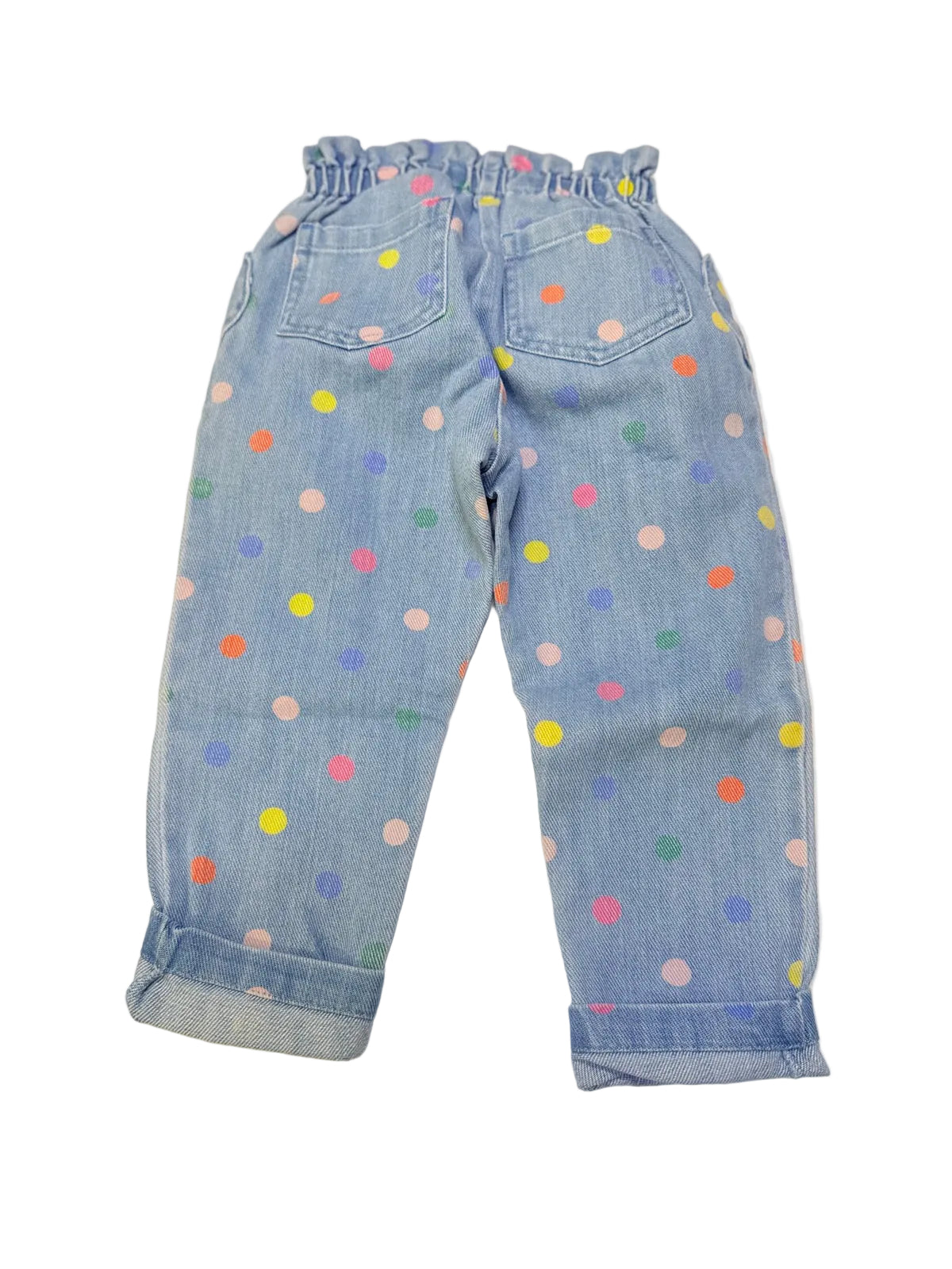 Mini Boden Polka Dot Denim Light weight Jeans 4Y