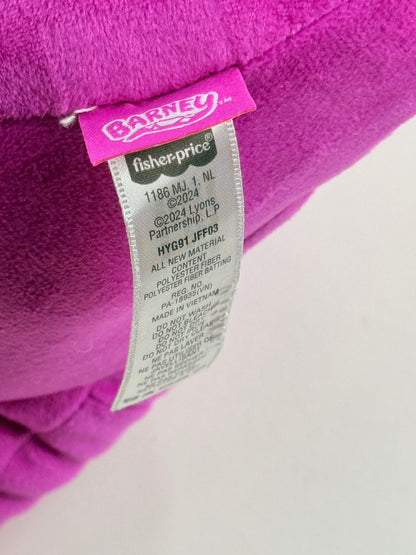 Fisher-Price Spanish ONLY Barney Plush Toy
