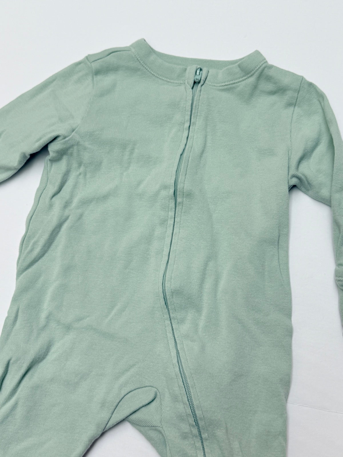 Old Navy Sage Green Footed Sleeper 3-6M
