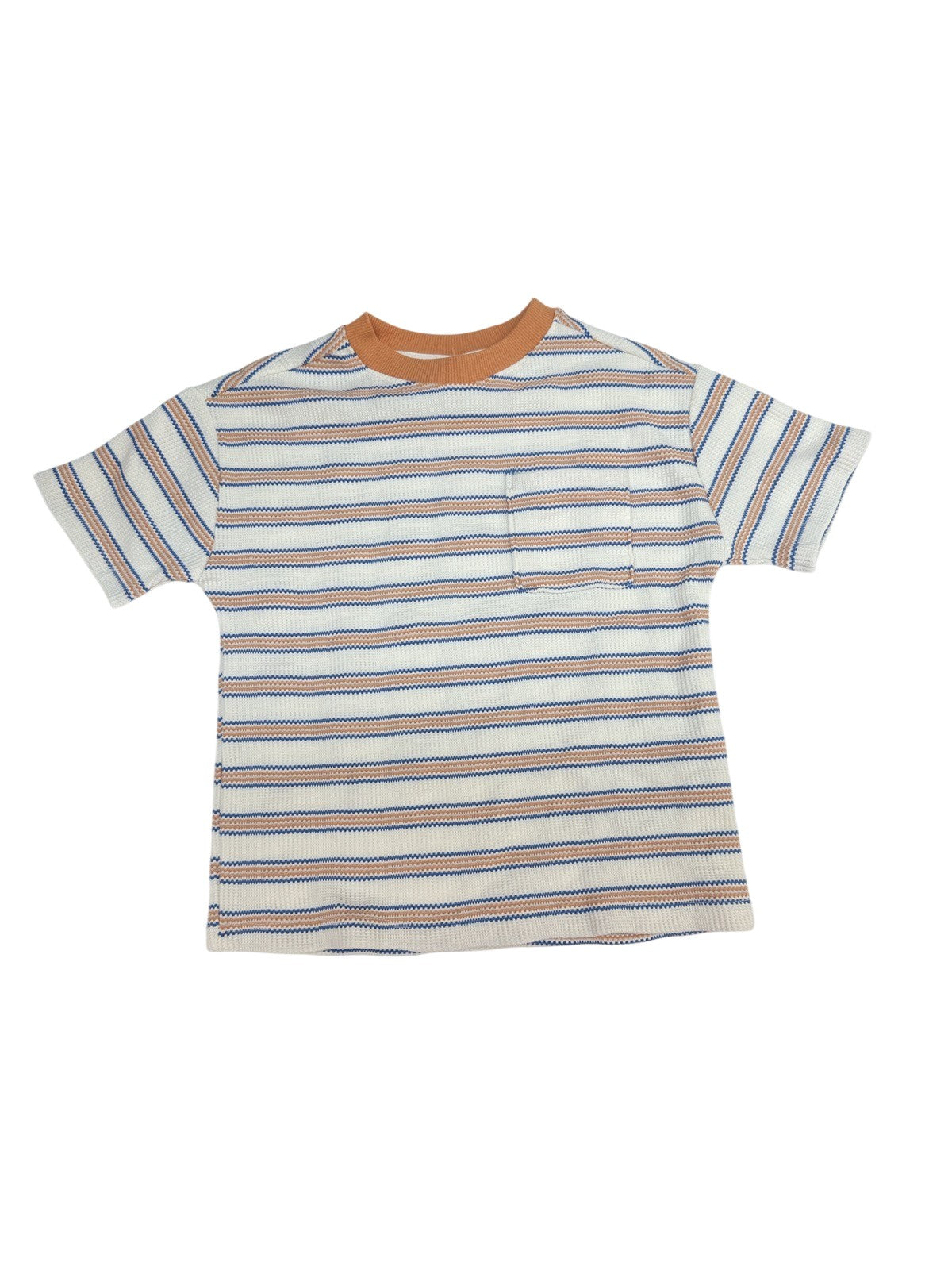 Old Navy Striped Waffle Tee 4T