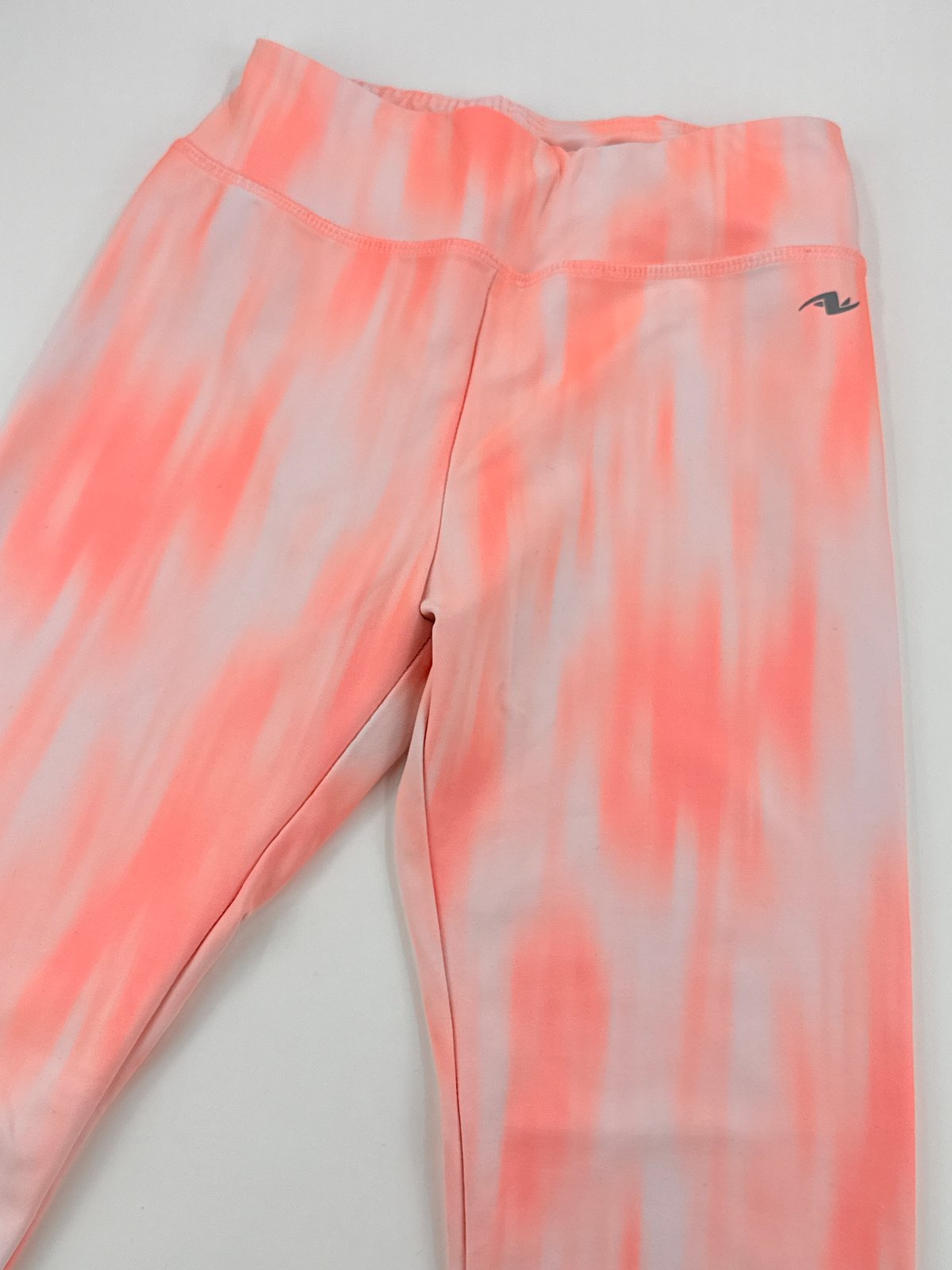 Athletic Works Coral Tie-Dye Capri Leggings 10-12
