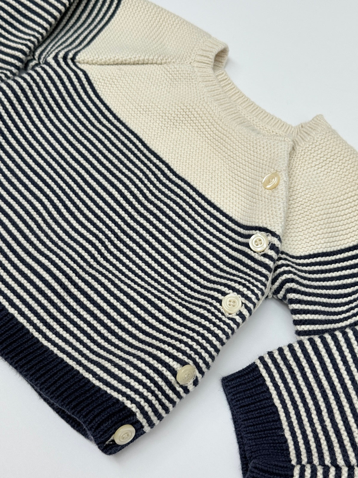 Baby Gap Navy Stripe Knit Sweater 18-24M