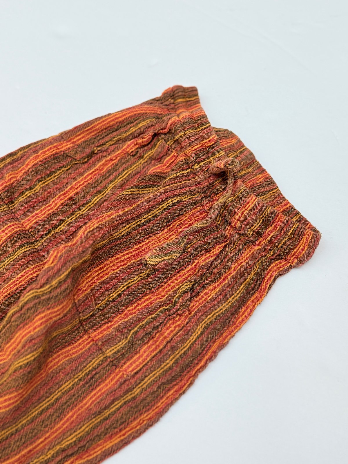 Striped Cotton Drawstring Pants Size 12m