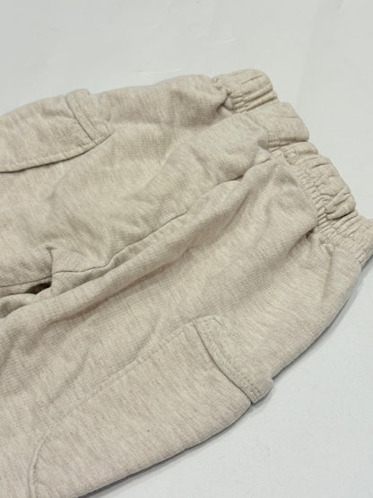 Happy Smile Beige Jogger Sweatpants 12m