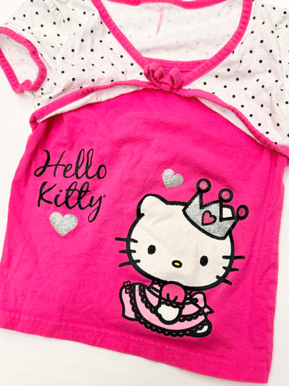 Hello Kitty Pink Polka Dot T-Shirt 2T