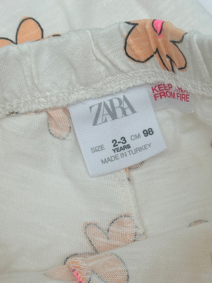 Zara Floral Two-Piece Set Girls 2-3Y