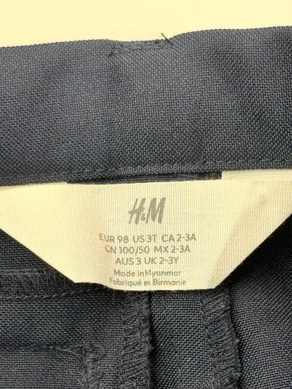 H&M Navy Dress Pants Size 2-3Y