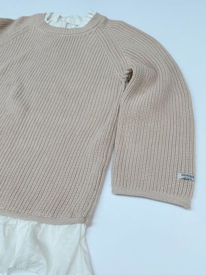 Donsje Amsterdam Ruffle Hem Sweater 8Y