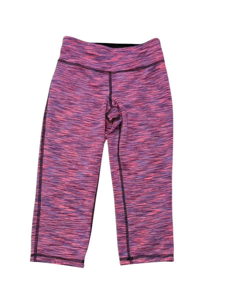 Space Dye Pink Capri Leggings Size 7