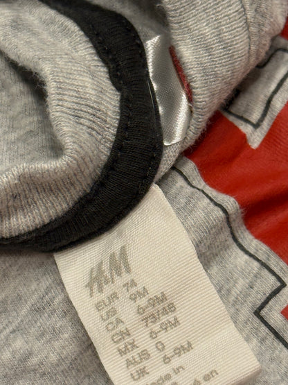 H&M Harvard University Gray T-Shirt 6-9M
