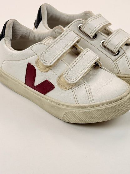 Veja Esplar White Velcro Sneakers Size 11