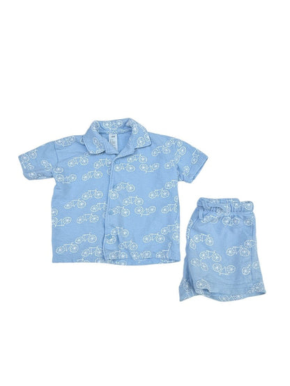 H&M Bicycle Print Pajama Set 2T