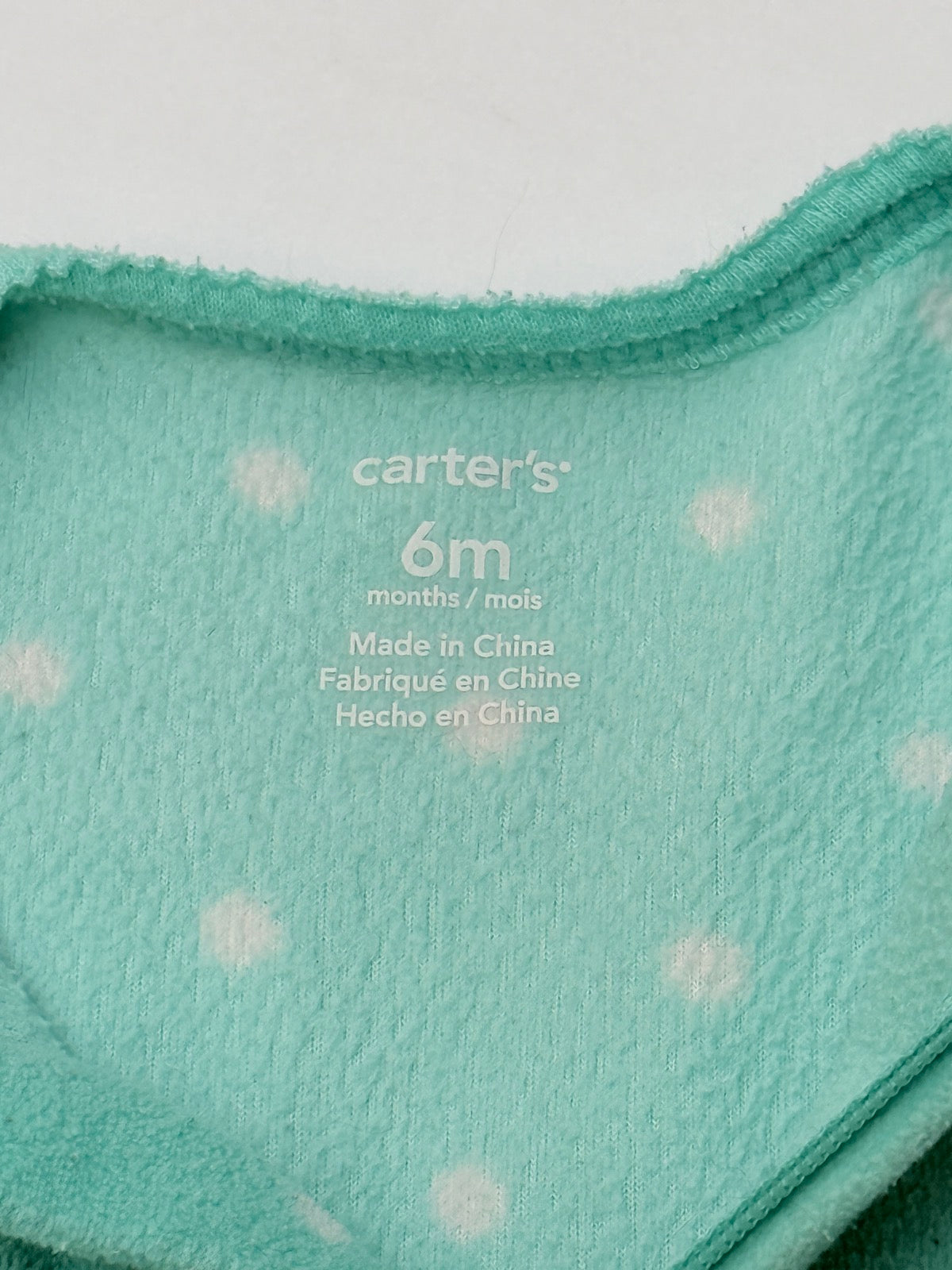 Carter's Fox Footed Sleeper 6M