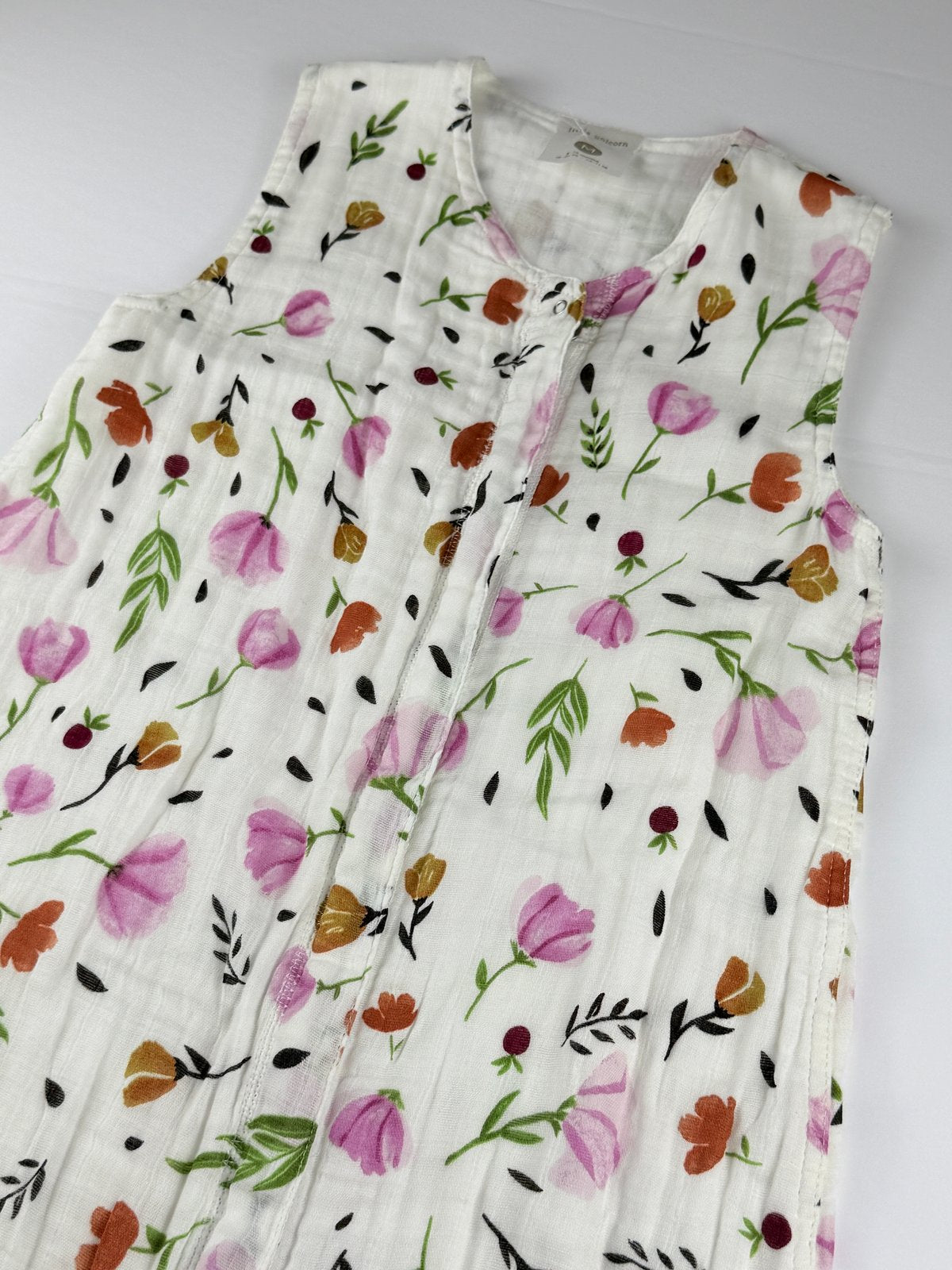 Little Unicorn Floral Muslin Sleep Sack 6-12M