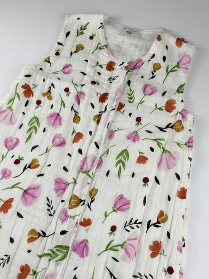 Little Unicorn Floral Muslin Sleep Sack 6-12M