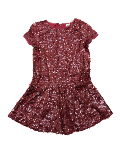 Gap Red Sequin Dress Size 6-7