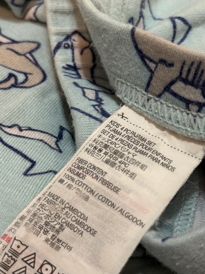 Kirkland Shark Pajama Set 2.5T