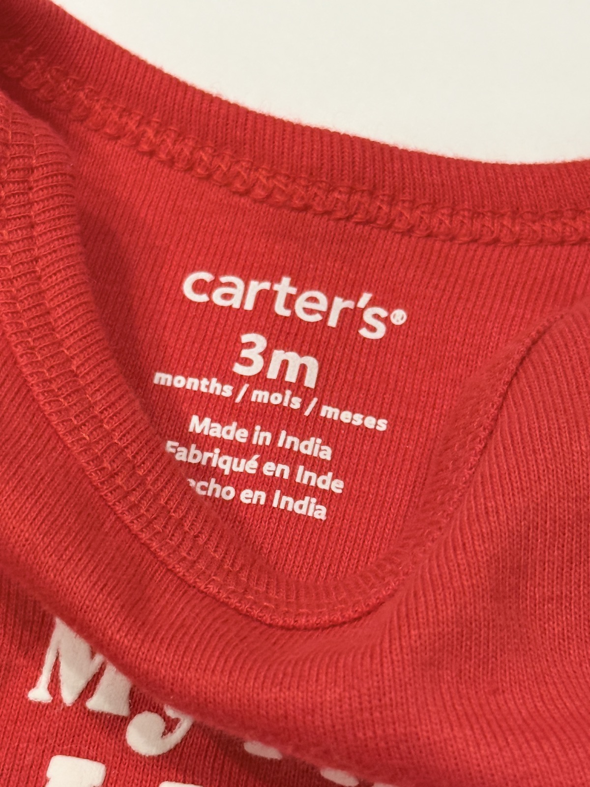 Carter's My First Canada Day Onesie 3M