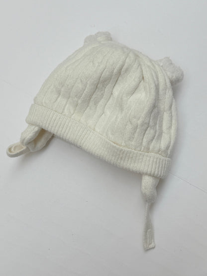 Baby Gap Cable Knit Bear Ears Hat 18-24M