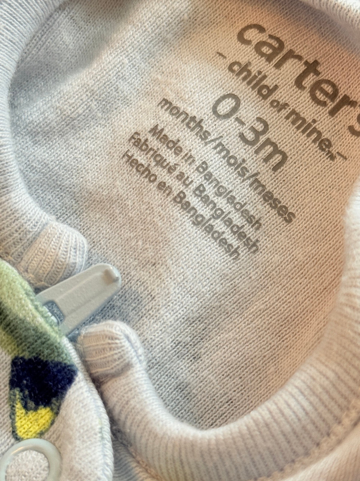 Carter's Child of Mine Dinosaur Sleeper 0-3m