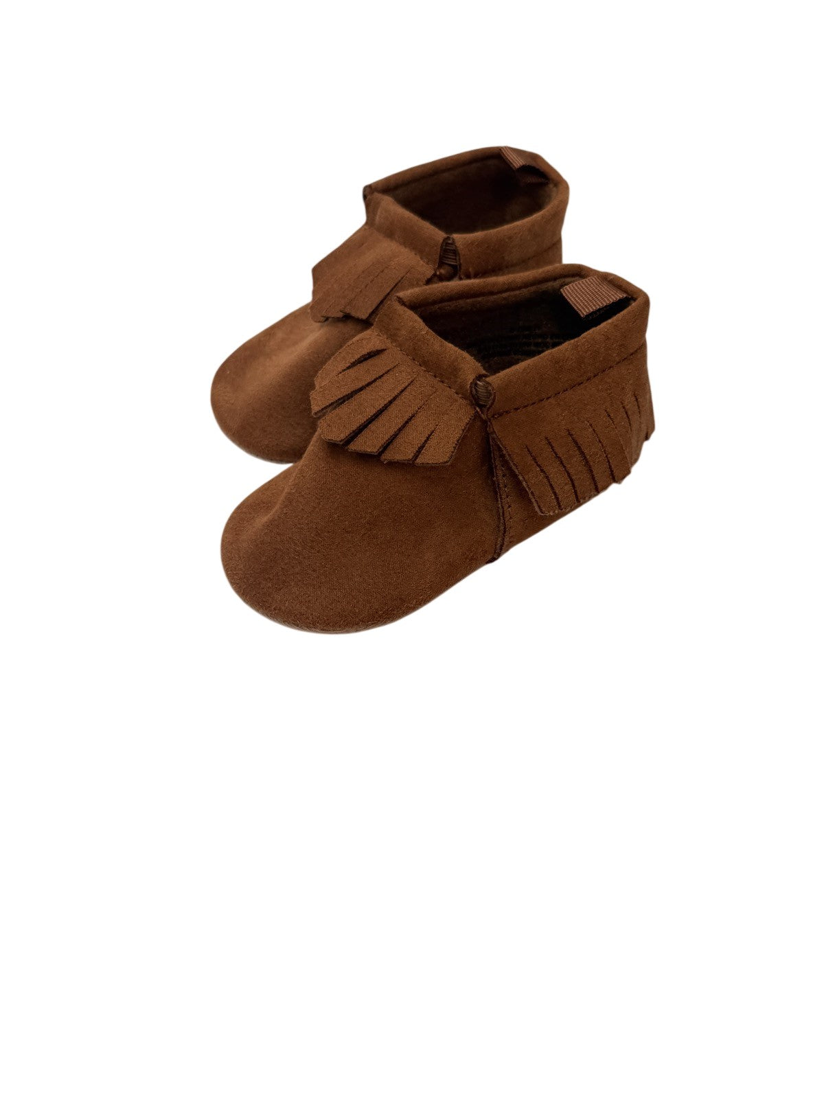 Old Navy Cognac Moc Boot Moccasins 6-12M