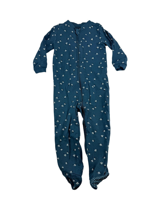 George Baby Floral Teal Sleeper 18-24M
