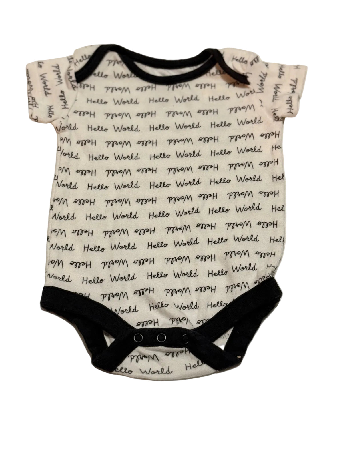 George Baby Hello World Bodysuit 0-3M