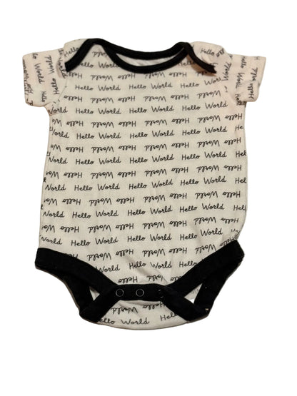 George Baby Hello World Bodysuit 0-3M