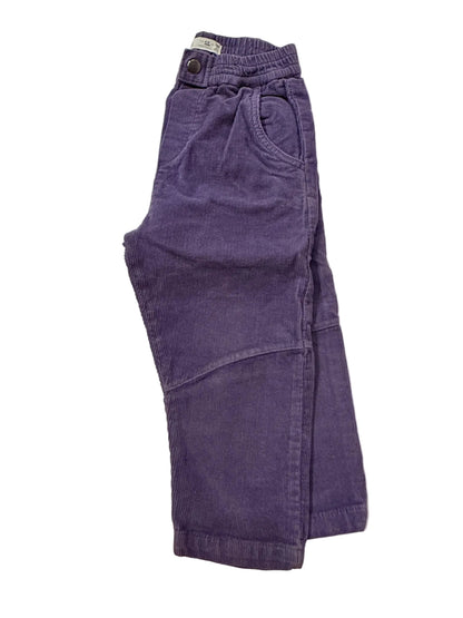 Zara Purple Corduroy Pants Size 4-5Y