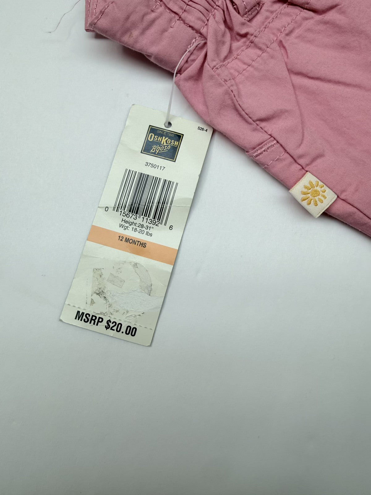 OshKosh B'gosh Pink Skorts 12 Months