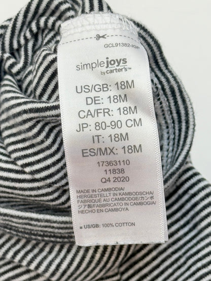 Simple Joys by Carter's Striped Bodysuit 18M