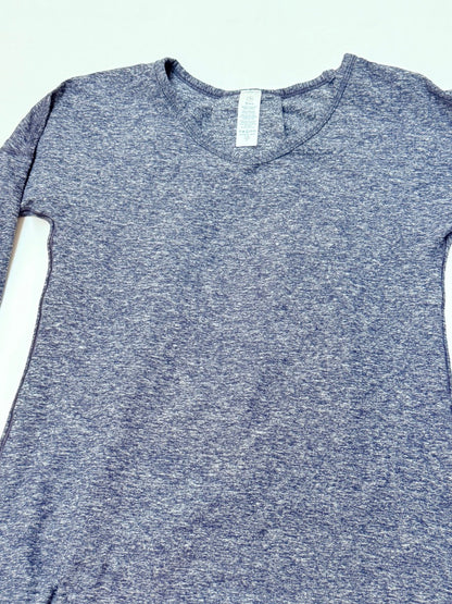 Ivivva Heather Gray Long Sleeve Top Size 10