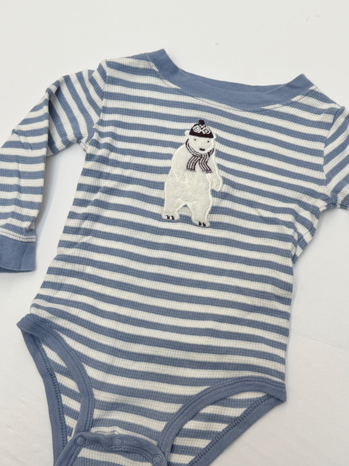 Carter's Polar Bear Thermal Bodysuit 24M