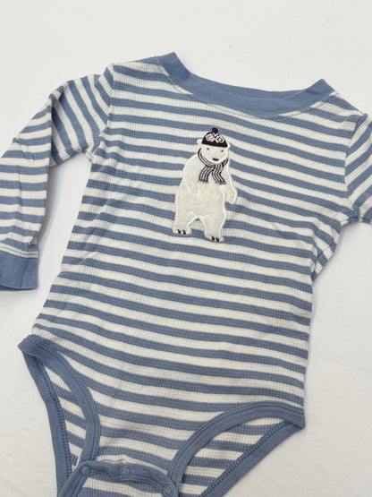 Carter's Polar Bear Thermal Bodysuit 24M