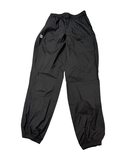 MEC Black Waterproof Rain Pants Youth 12